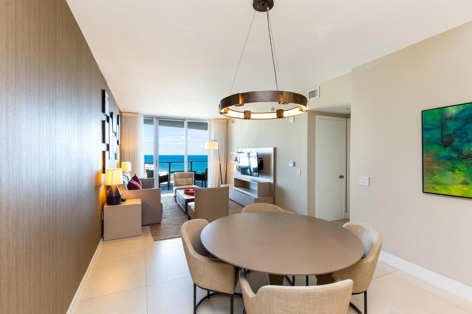 Ocean View 1 Bed On The Beach 19Th Floor Hollywood Hallandale Beach Exterior foto